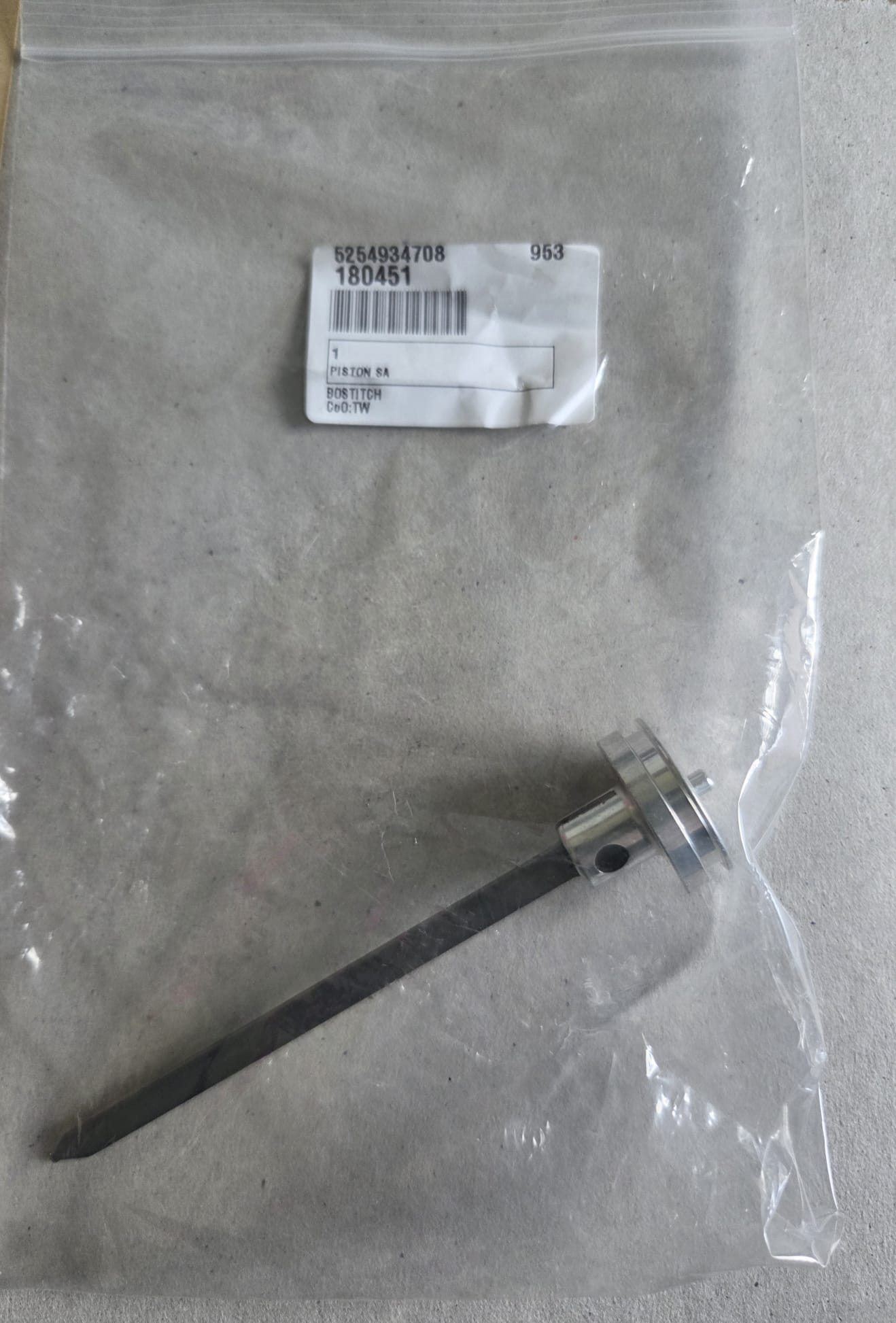 Bostitch BT1855 Driver Blade. Part no. 180451