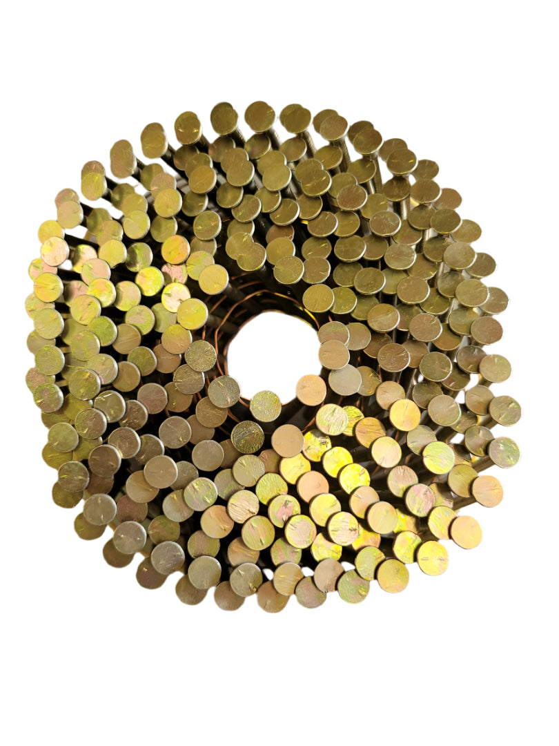 2.8 x 50mm Flat Wound 15 Degree Galvanised Ring 15 Degree