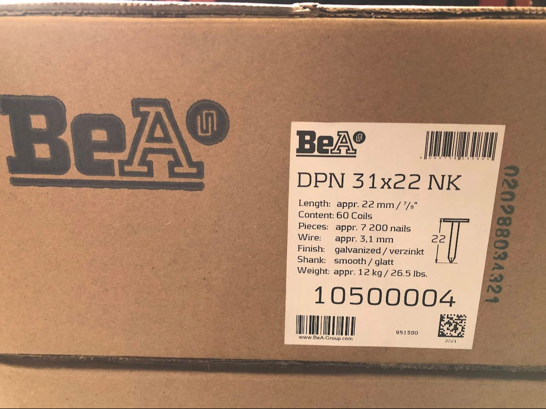 BeA DPN Roofing Nails - Galvanised 19mm-38mm