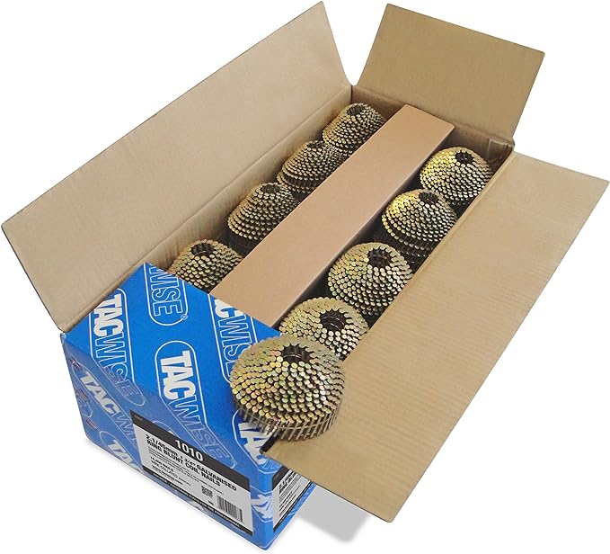 2.1 x 27mm-50mm Galvanised Ring 16 Degree Conical Coil Nails