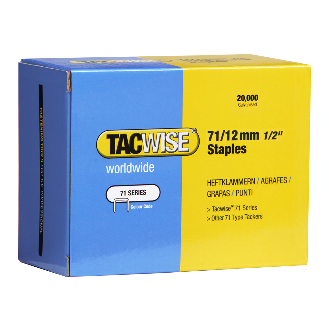 71 Series Upholstery Staples 4mm - 16mm