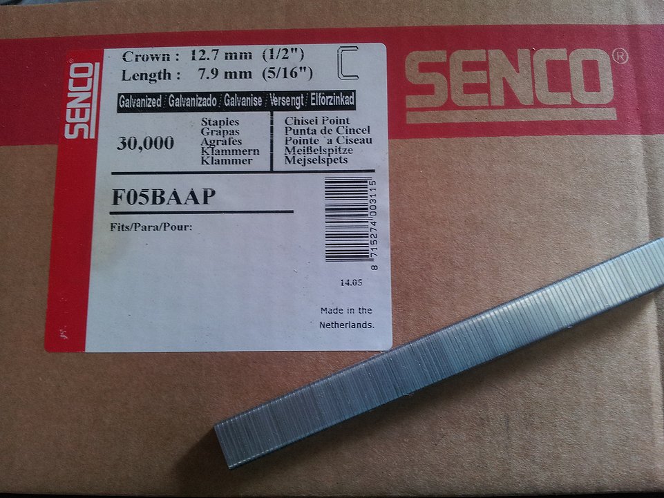 Senco F04BAAP, F05BAAP, F06 Staples