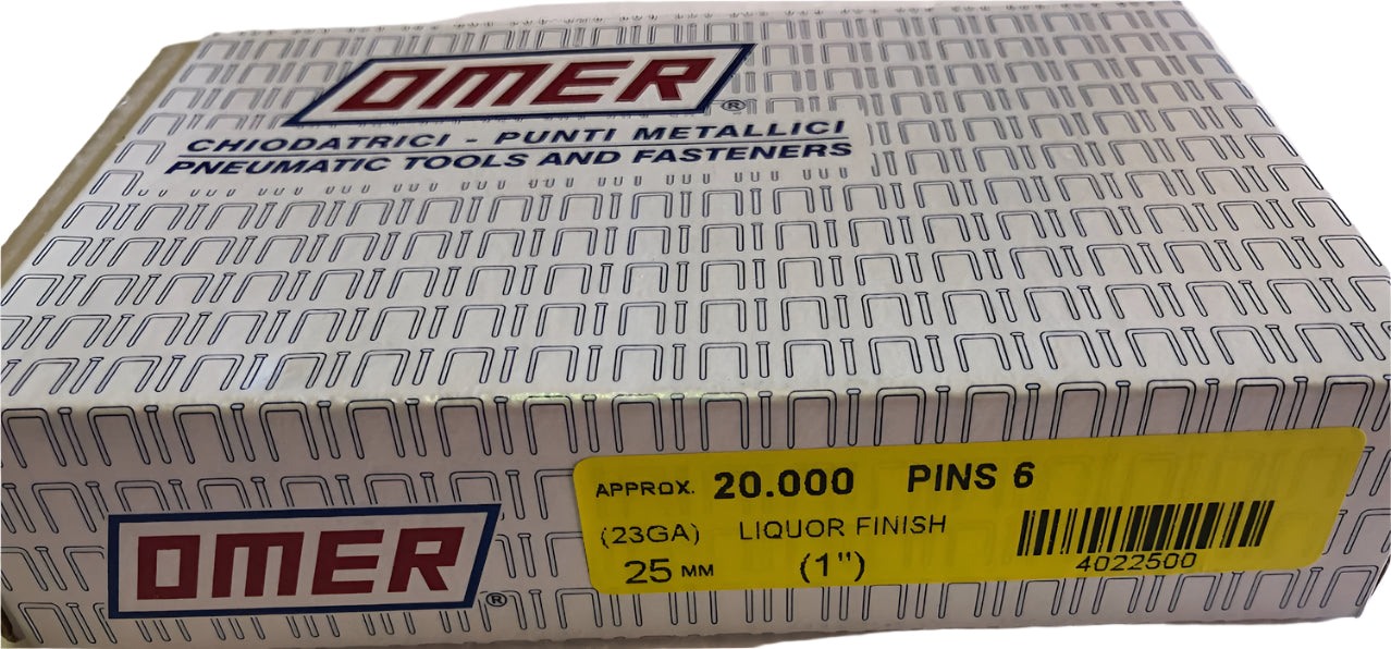 23 Gauge Headless Mini Pins 12mm-30mm