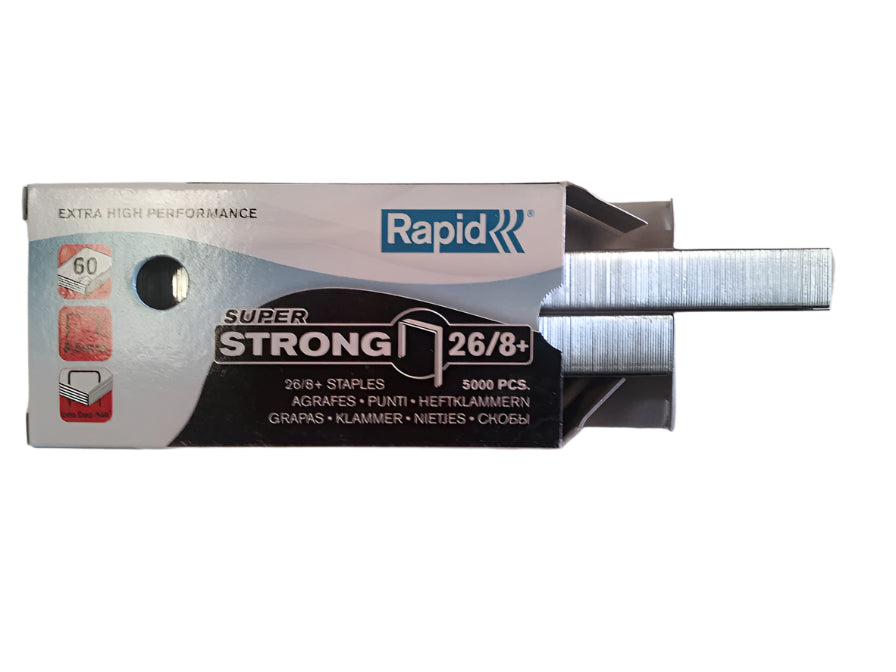 Rapid 26 Series 6mm length Staples