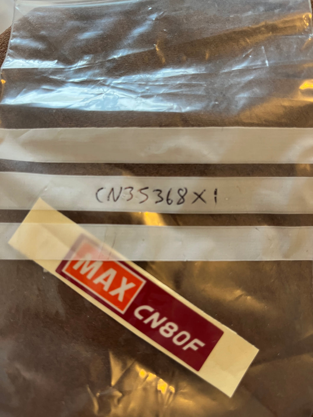 CN35368 Max CN80F Label