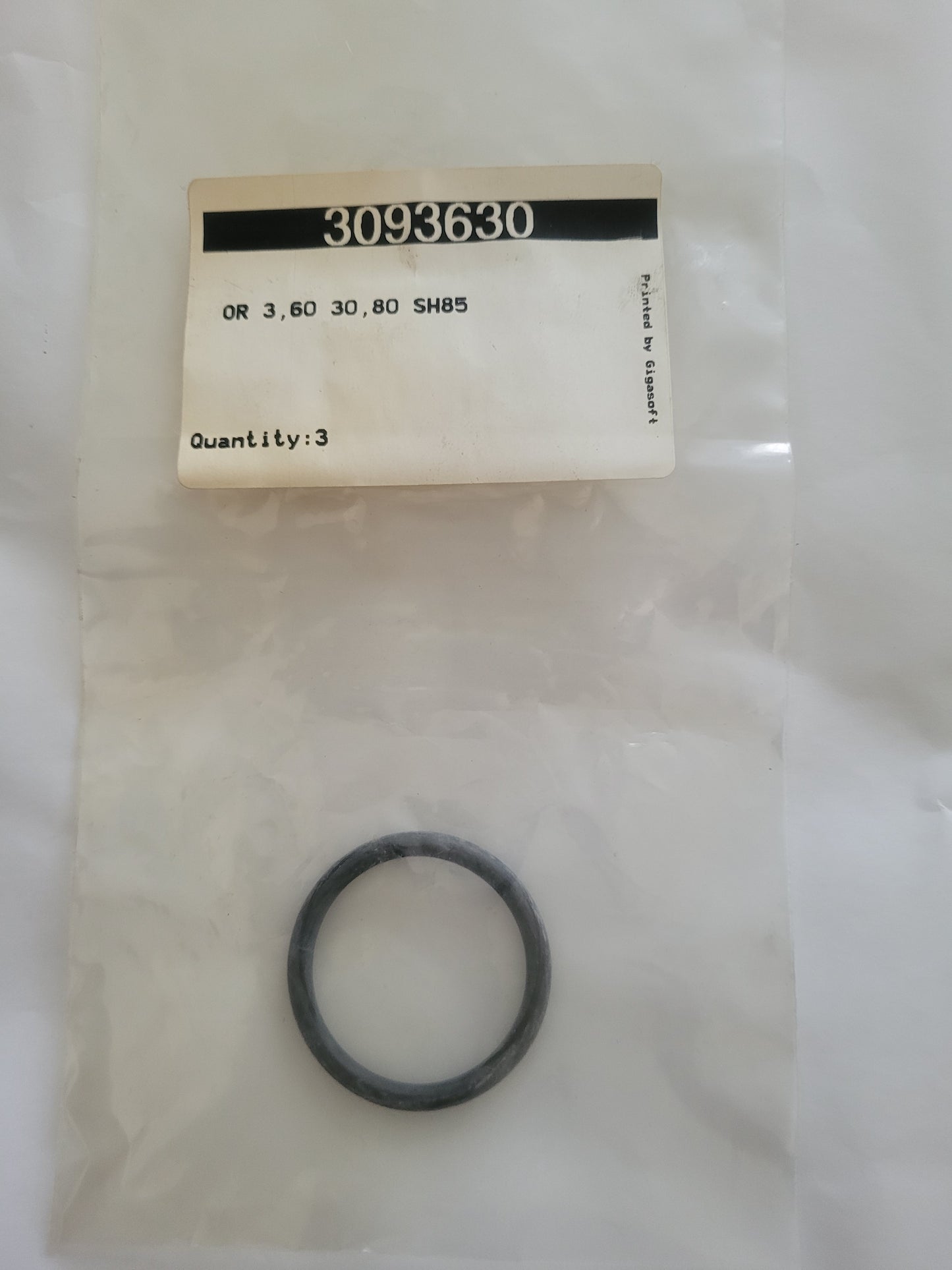 3093630 Piston 'O' Ring