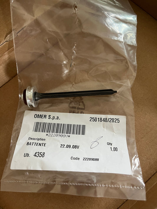 Omer Driver Blade, part no. 22.09.08 for Omer 12.20P