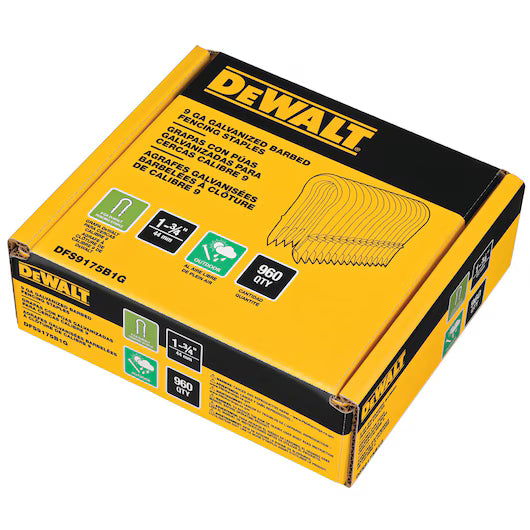 Dewalt DCFS950 Fencing Staples