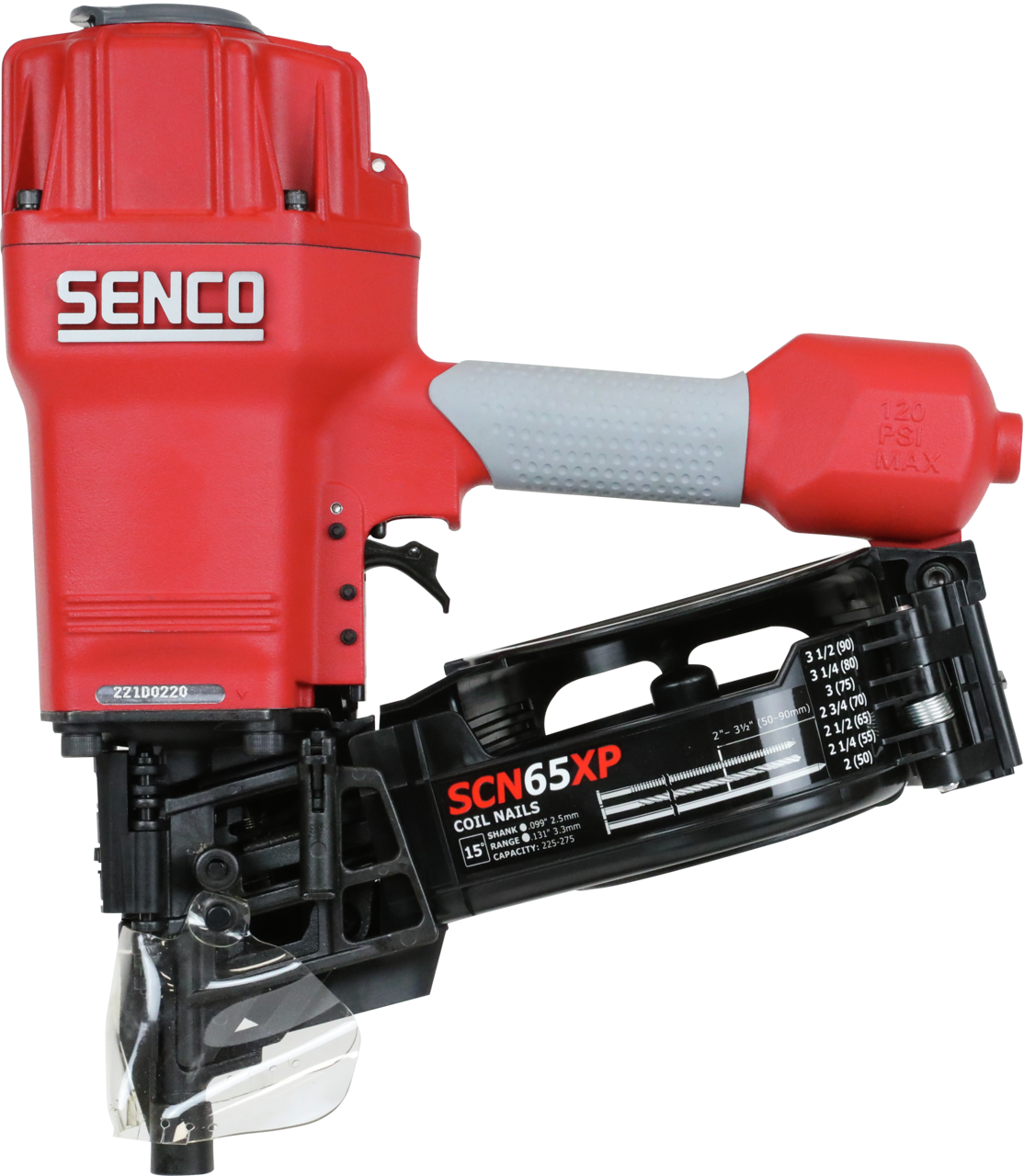 Senco SCN65XP Pneumatic 50mm-90mm Coil Nailer