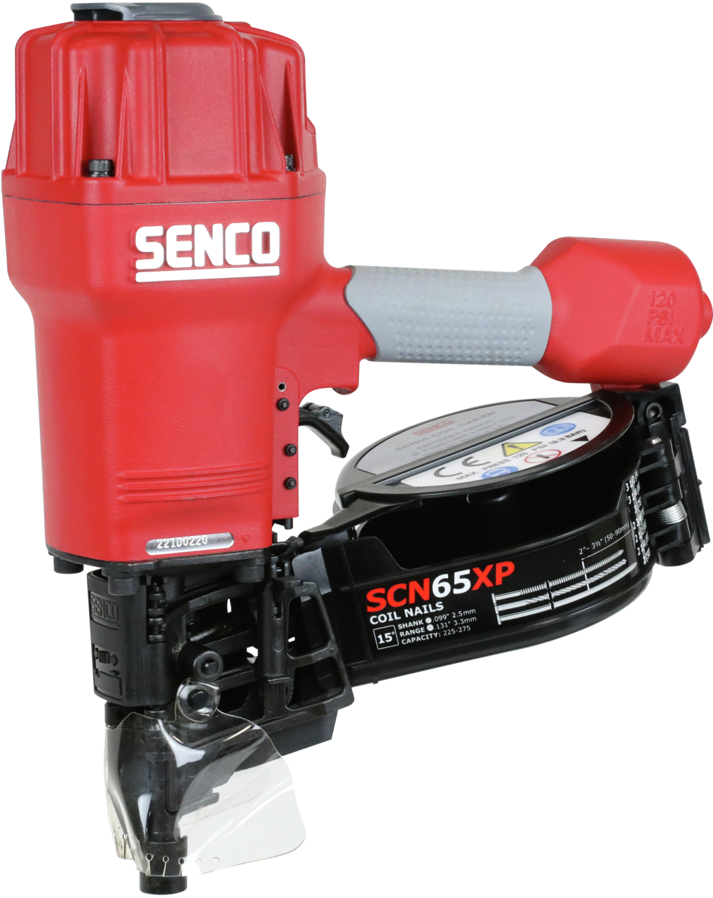 Senco SCN65XP Pneumatic 50mm-90mm Coil Nailer