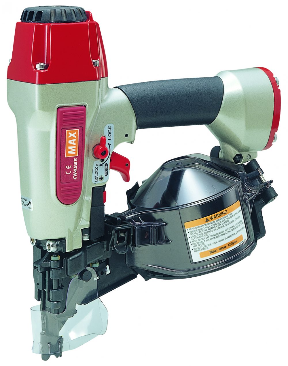 Max CN452S Pneumatic Flooring Coil Nailer