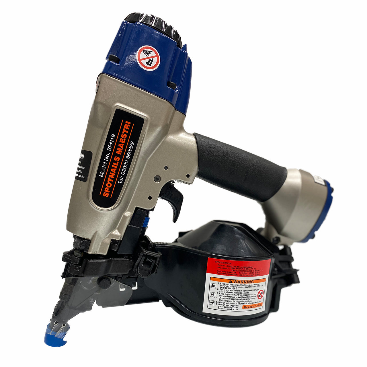 Spotnails SFN19 Pneumatic Flooring Coil Nailer