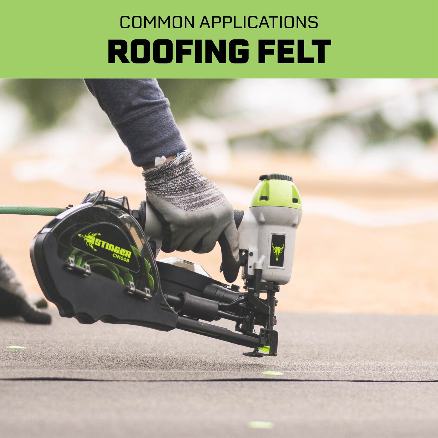 Stinger CN100B Pneumatic Cap Nailer