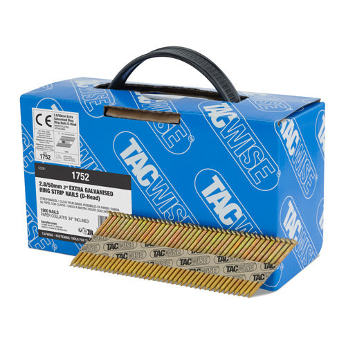 34 Degree Paper Collated Framing Nails 50mm - 90mm