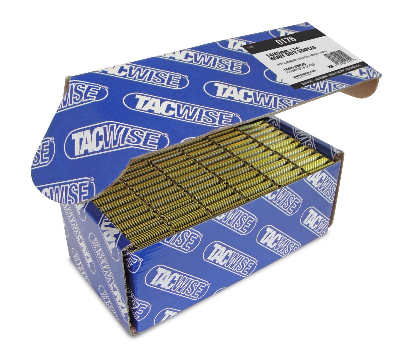 Tacwise 14 Series Staples, 19mm, 25mm, 38mm & 50mm