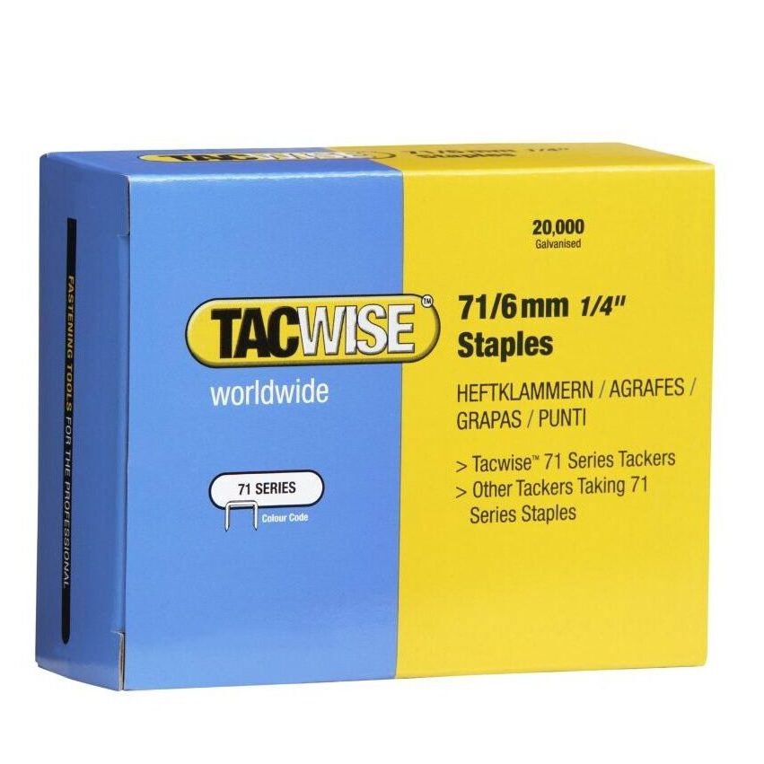 71 Series Upholstery Staples 4mm - 16mm