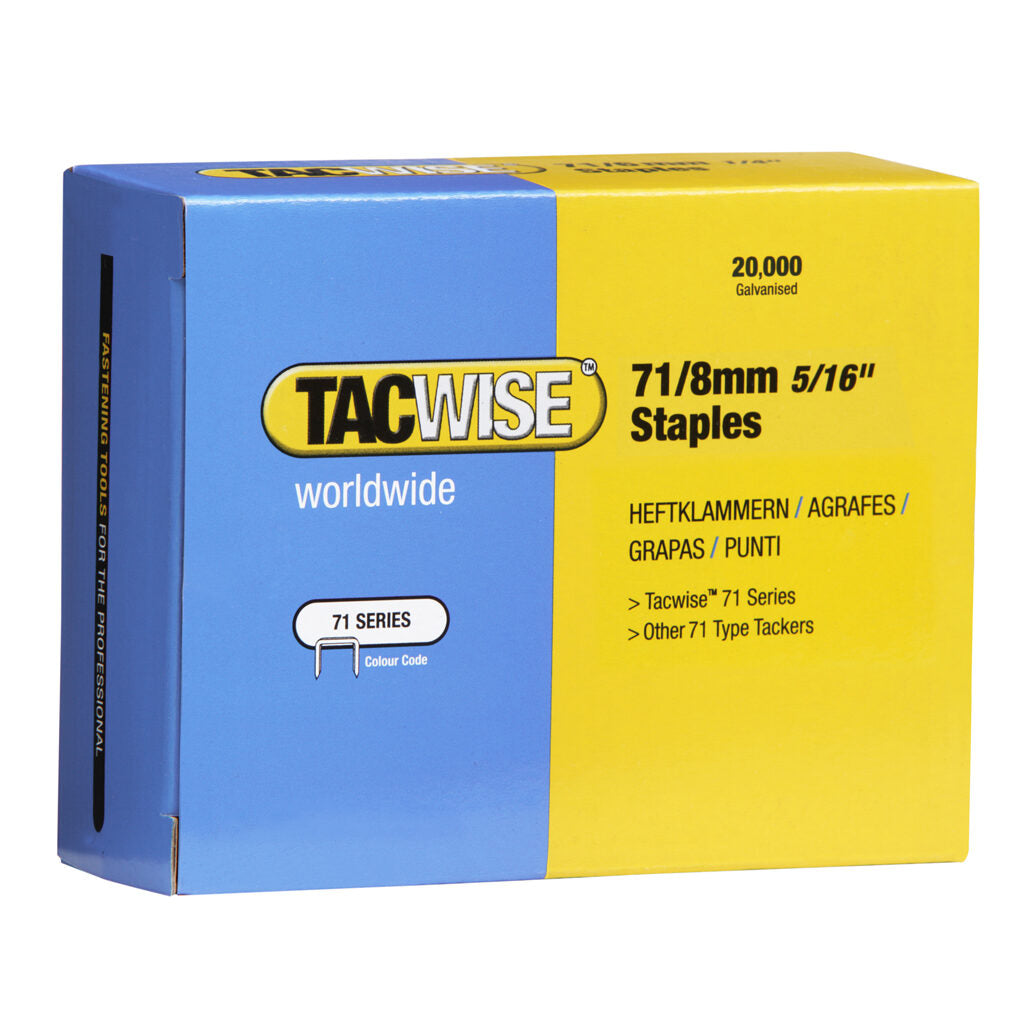 71 Series Upholstery Staples 4mm - 16mm