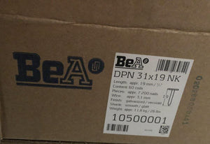 BeA DPN Roofing Nails - Galvanised 19mm-38mm