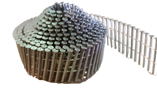 2.3 x 45mm & 50mm Conical Wound 16 Degree Stainless Steel Coil Nails