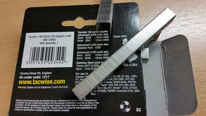 Tacwise Type 140 10mm Stainless Steel Staples