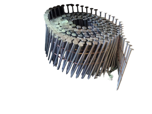 2.5 x 64mm Galvanised Smooth Coil Nails