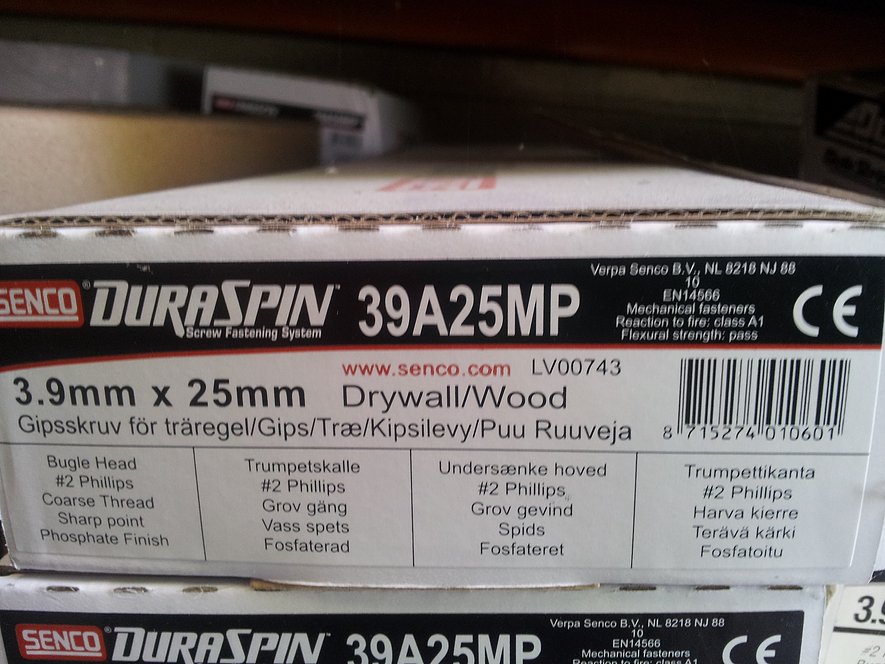 Duraspin Drywall collated wood Screws