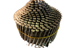 Load image into Gallery viewer, 2.1 x 32mm-50mm Conical Wound 16 Degree Stainless Steel Coil Nails
