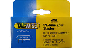 Tacwise 53 Series 4mm Staples