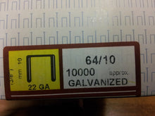 Load image into Gallery viewer, Omer 64 Series 4mm - 10mm Staples
