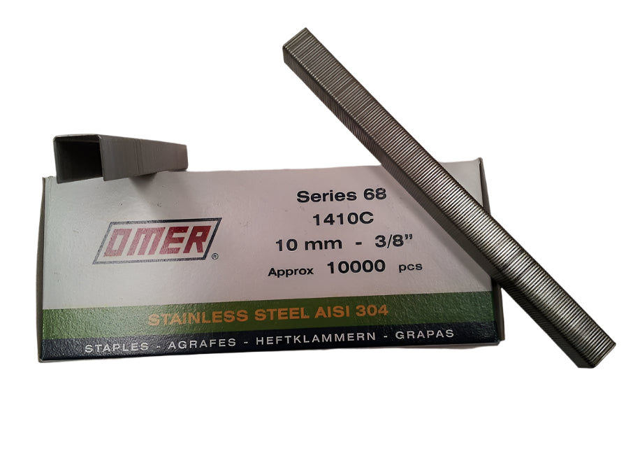 Omer 68 14 Series Stainless Steel Staples