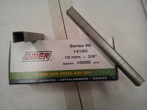 Omer 68 Series Stainless Steel Staples