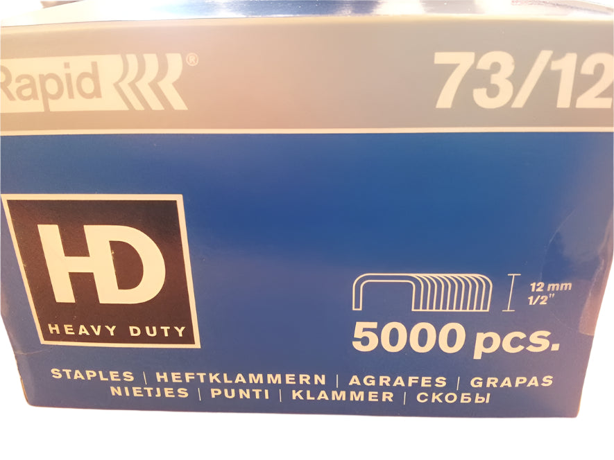 Rapid 73 Staples. 6mm, 8mm & 12mm lengths