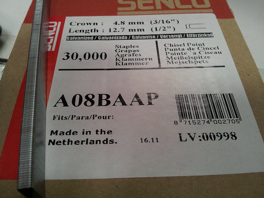 Senco A04BAAP, A06BAAP, A08BAAP & A10BAAP Staples