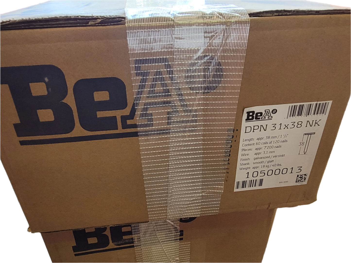 BeA DPN Roofing Nails - Galvanised 19mm-38mm