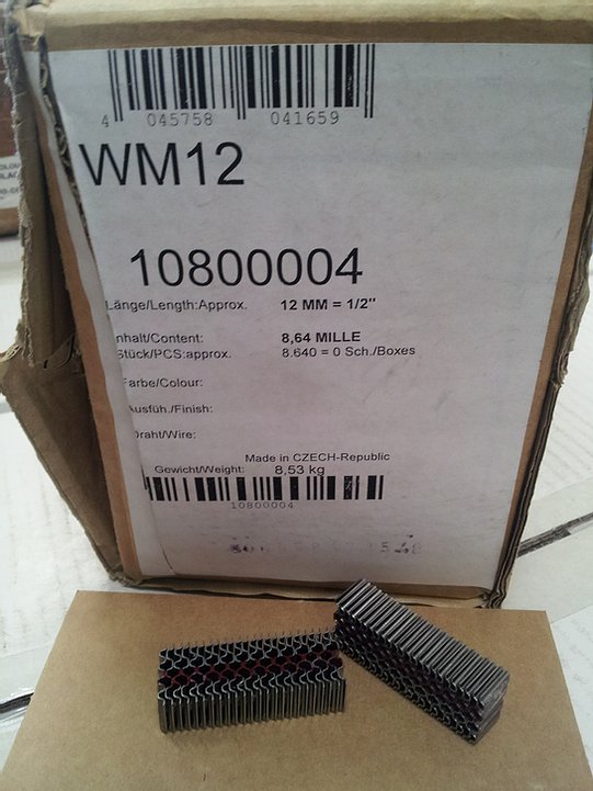 WM12 Mini Corrugated Fasteners