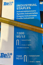 Load image into Gallery viewer, 90 Series, 18 Gauge Galvanised Staples, 12mm - 40mm
