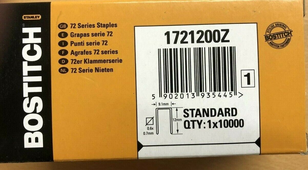 71 Series Upholstery Staples 4mm - 16mm