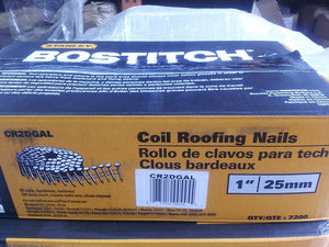 Bostitch Galvanised Roofing Coil Nails 19mm - 44mm