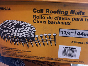 Bostitch Galvanised Roofing Coil Nails 19mm - 44mm