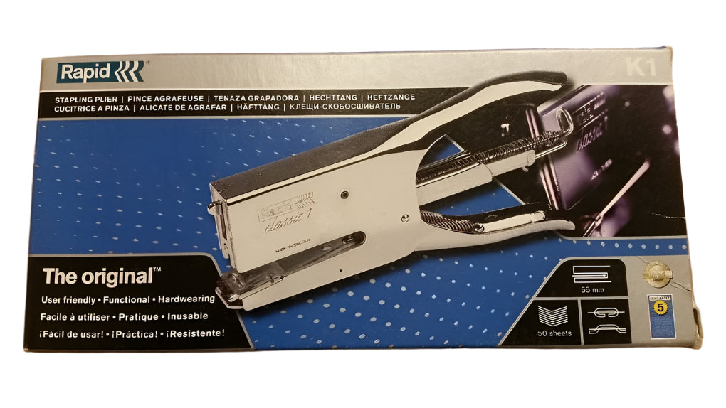 Rapid K1 Stapling Plier plus 50,000 Staples!