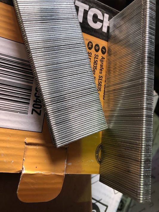 Bostitch SL5035 Staples. 35mm Divergent Point & 40mm