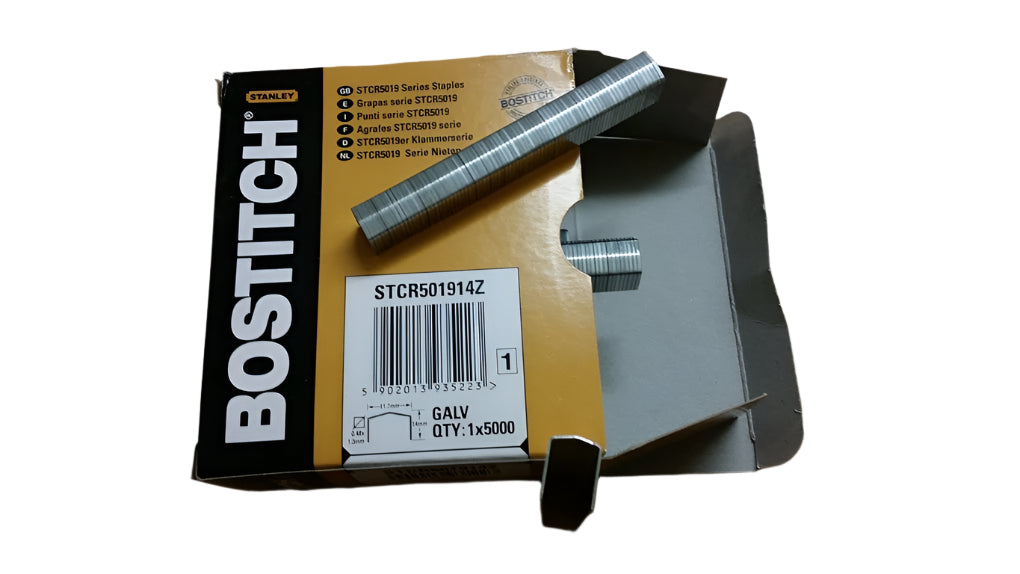 Bostitch STCR5019 6mm, 9mm & 14mm Staples