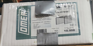 SPECIAL OFFER! Omer WS Heavy Wire Staples - 16 Gauge 1"Crown