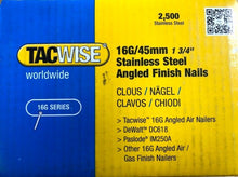 Load image into Gallery viewer, 16 Gauge 20 Degree Stainless Steel Angled Brad Nails
