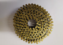 Load image into Gallery viewer, 2.1 x 25mm - 50mm Galvanised, Ring, 15 Degree Flat Wound Coil Nails
