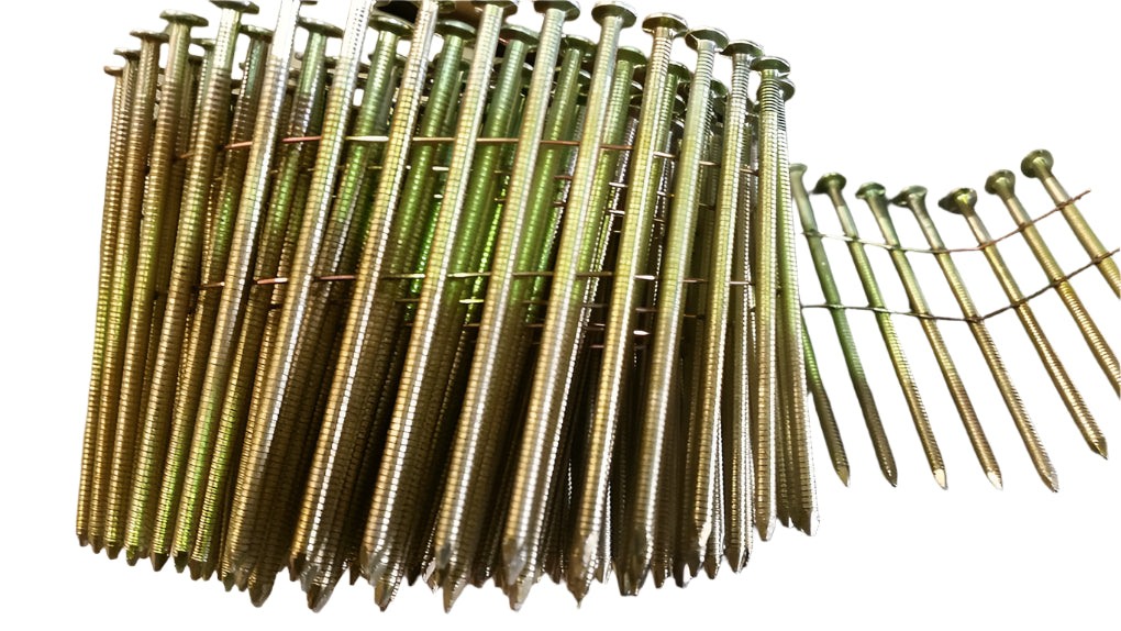 2.8 x 75mm Galvanised Ring Coil Nails