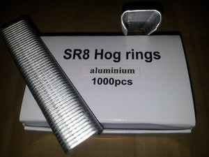 Aluminium "C" Rings / Hog Rings