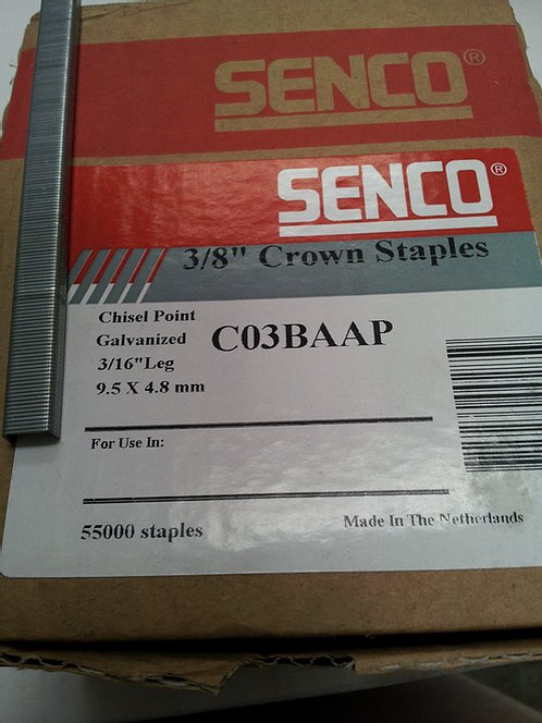 Senco C03BAAP, C04BAAP, C05BAAP, C06BAAP, C08BAAP Staples