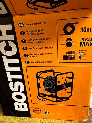 Bostitch CPACK30 30m Hose and Reel