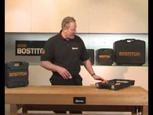 Load and play video in Gallery viewer, Bostitch BT1855-E Pneumatic Brad Nailer
